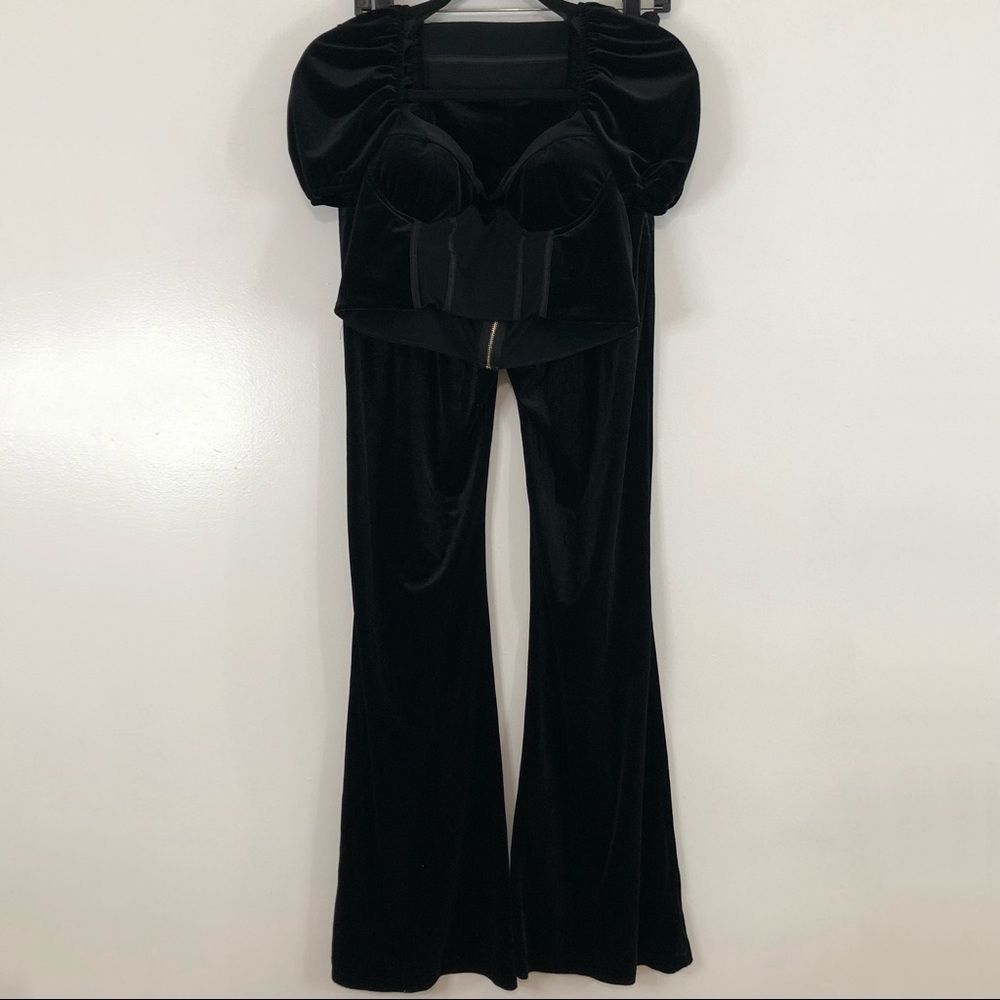 PLT velvet two piece